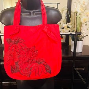 Red H&M Cotton Bag